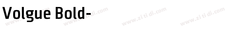 Volgue Bold字体转换